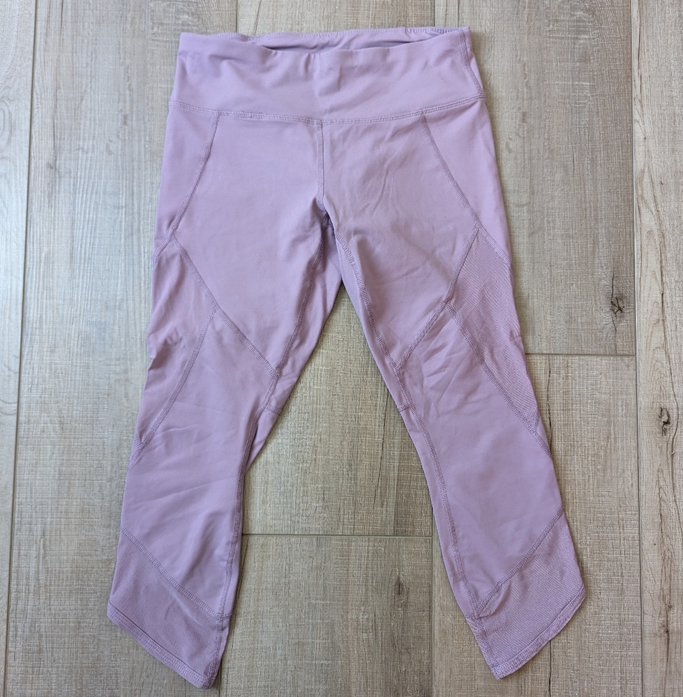 Active Life Mesh Yoga Capri Pants Small